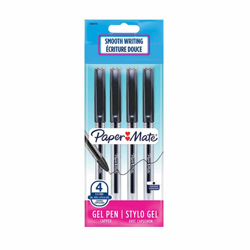 Papermate Gel Pen 0.5mm Pack of 4 - Theatre Supplies Group
