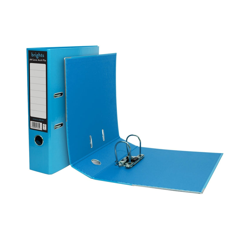 Pukka Brights A4 Lever Arch File - Blue - Theatre Supplies Group
