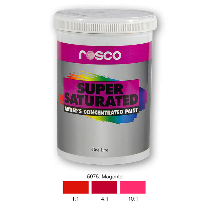 Rosco Supersat Scenic Paint - 5975 Magenta 1L - Theatre Supplies Group