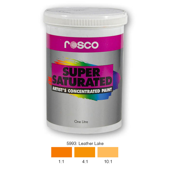 Rosco Supersat Scenic Paint - 5993 Leather Lake 1L - Theatre Supplies Group