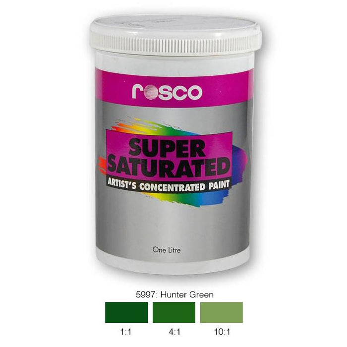 Rosco Supersaturated Scenic Paint - 5997 Hunter Green 1L - Theatre Supplies Group