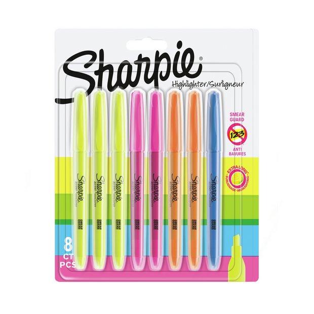 Sharpie Pocket Highlighters - 8 Pack - Theatre Supplies Group