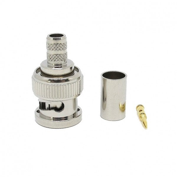 Crimp-able BNC 75 Ohm male - Theatre Supplies Group