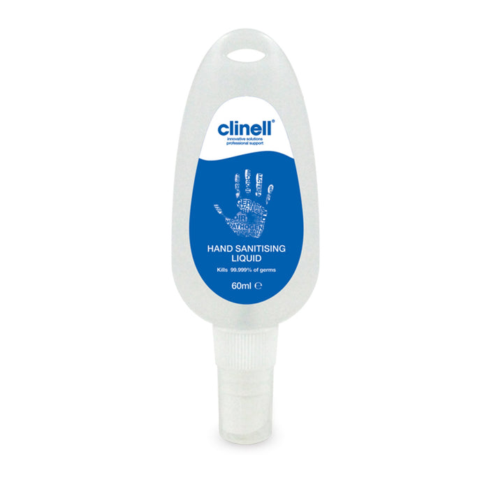 Clinell Hand Sanitiser 60ml - Theatre Supplies Group