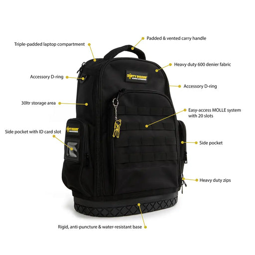 Dirty Rigger Technician’s Backpack - Theatre Supplies Group