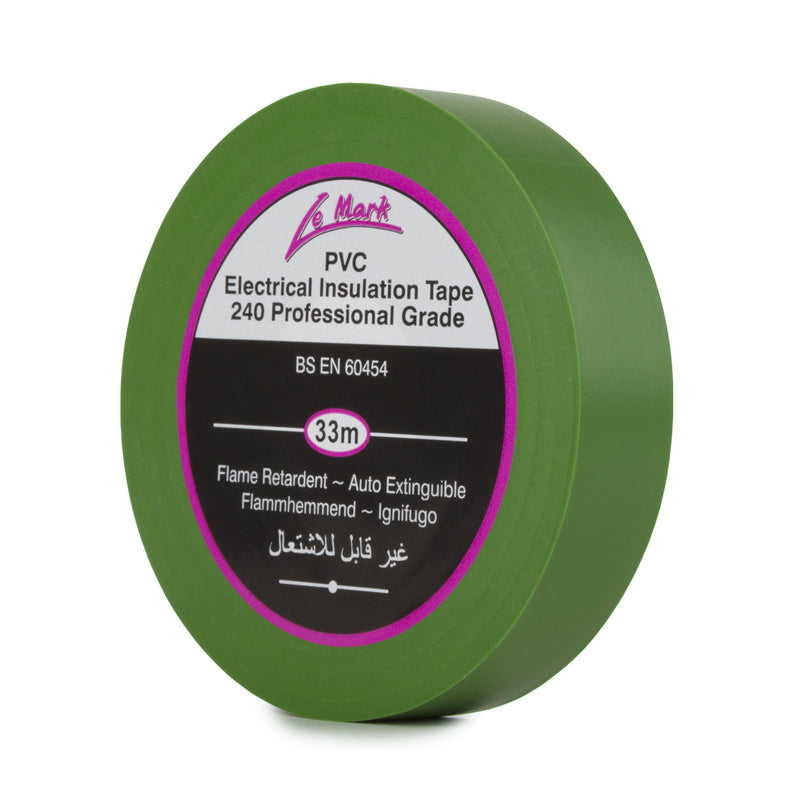 Le Mark 19mm PVC Electrical Insulation LX Tape - Theatre Supplies Group