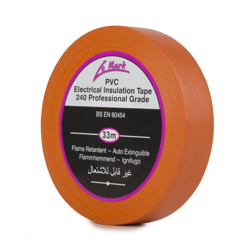 Le Mark 19mm PVC Electrical Insulation LX Tape - Theatre Supplies Group