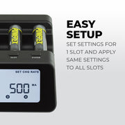 Powerex / Maha MH-C9000PRO Professional Battery Charger / Analyzer - Theatre Supplies Group