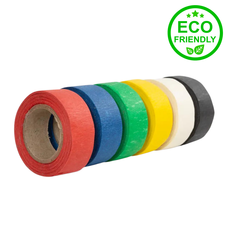 Paper-Tak 19mm x 10m PVC Free Paper 'LX' Tape (pack of 6) - Theatre Supplies Group