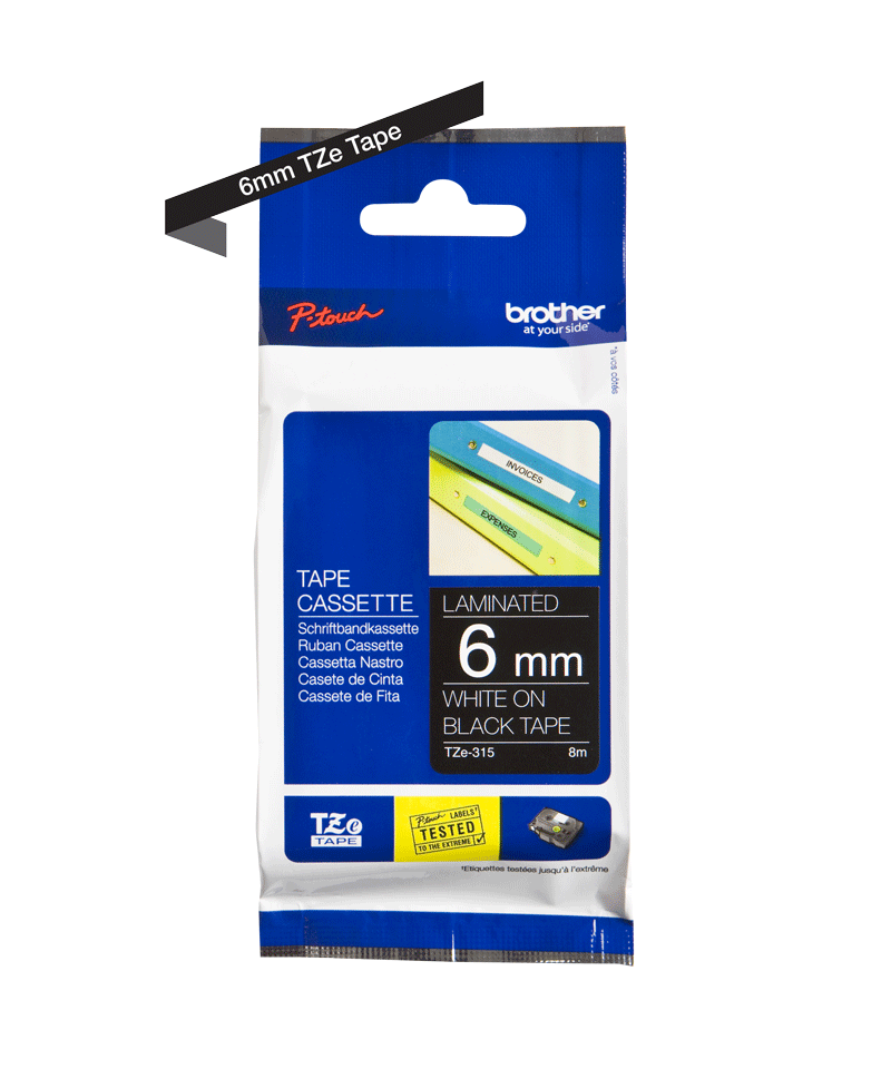 Brother TZe Tape - Theatre Supplies Group