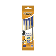 BIC Cristal Original Ball Point Pen - Pack of 4 Blue Pens - Theatre Supplies Group