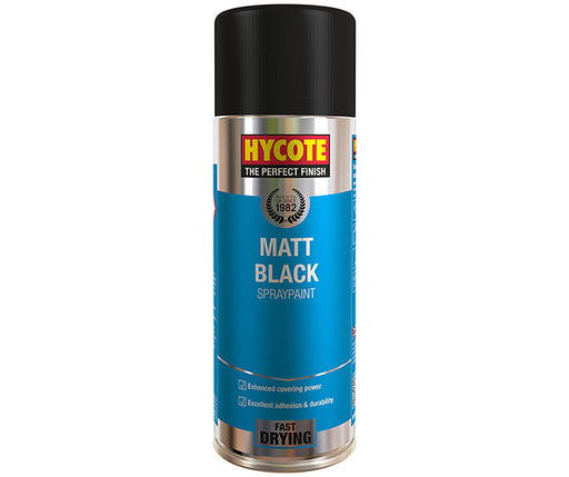 Hycote Matt Black Spray Paint - Theatre Supplies Group
