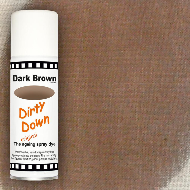 Dirty Down Ageing Spray Dark Brown 400ml - Theatre Supplies Group