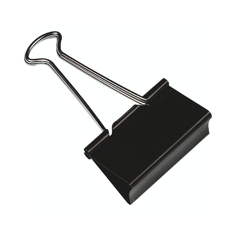 Q-Connect Foldback Clip 32mm (Pack of 10) - Theatre Supplies Group