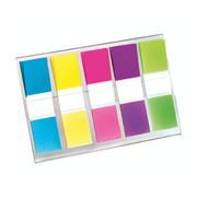 Post-it Small Index 12.5mm Assorted Pack of 100 - Theatre Supplies Group