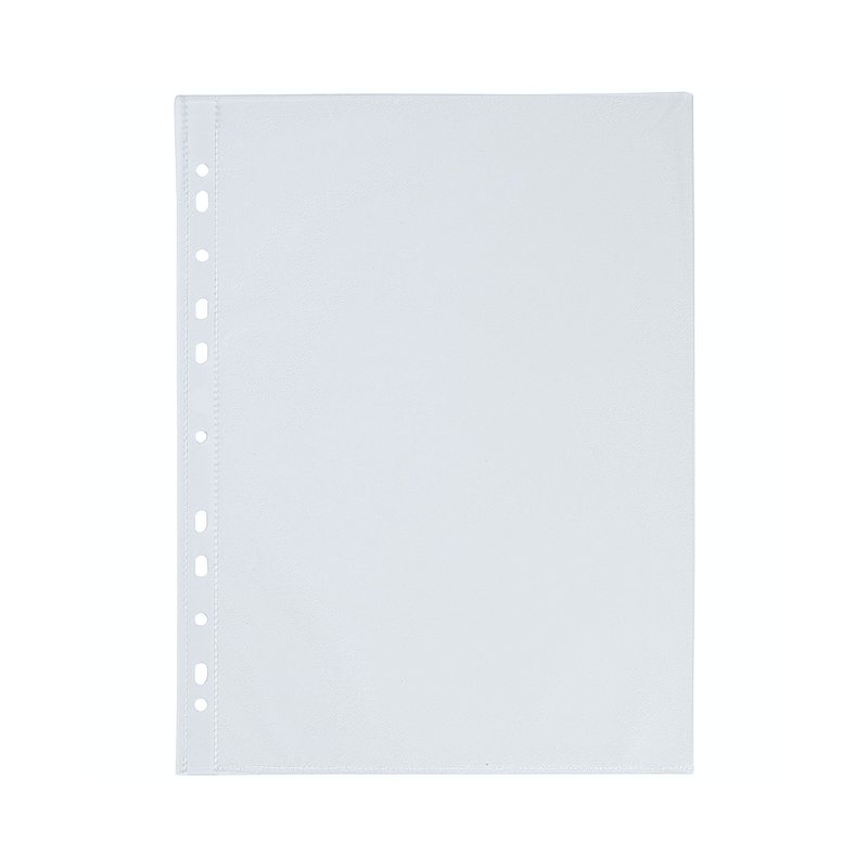 Q-Connect A4 Standard Punched Pockets, 50 micron, Pack of 100 - Theatre Supplies Group