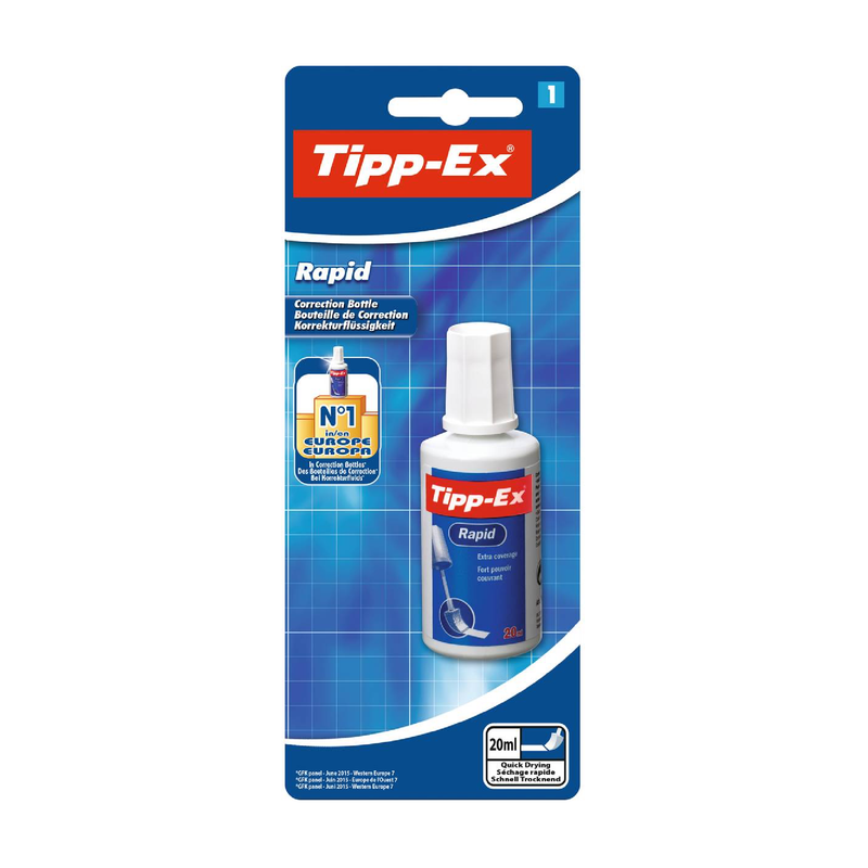 Tipp-Ex 20ml Correction Fluid Bottle - Theatre Supplies Group